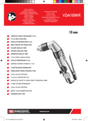 Facom V.DA100KR Original Instructions Manual