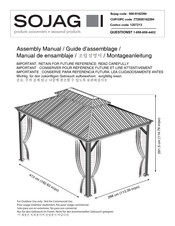 Sojag 500-9162394 Assembly Manual