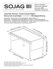 Sojag 500-9167849 Assembly Manual