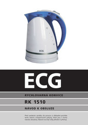 ECG RK 1510 Operating Manual