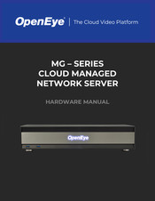 OpenEye MG Series Hardware Manual
