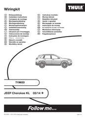 Thule 719653 Installation Instructions Manual