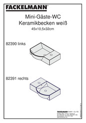 Fackelmann 82390 Manual