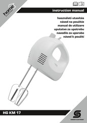 Somogyi home HG KM 17 Instruction Manual