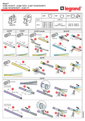 Legrand Niloe 6 645 73 Manual