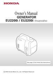 Honda EU2200i Owner's Manual
