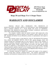DIGITAL DELAY Mega 50 Manual
