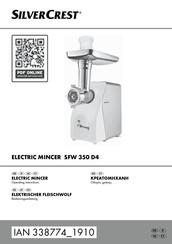 silvercrest mincer sfw 350 d3