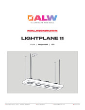 ALW LIGHTPLANE 11 Installation Instructions Manual