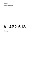 Gaggenau VI 422 613 Use And Care Manual