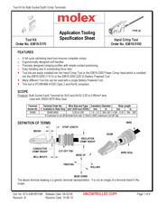 molex 63819-5100 Specification Sheet