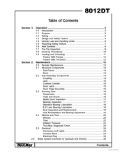 TrailMax 8012DT Manual