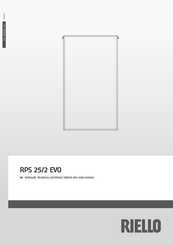 Riello 20127135 Installer, Technical Assistan Ce Service And User Manual