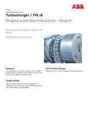 ABB TPL-B Series Assembly Instructions Manual