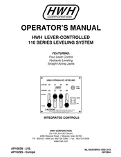 HWH 110 Series Operator's Manual