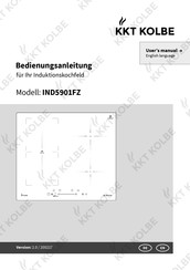 KKT KOLBE IND5901FZ User Manual