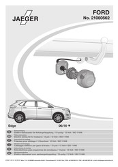 Jaeger 21060562 Fitting Instructions Manual