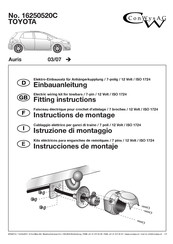 ConWys AG 16250520C Fitting Instructions Manual