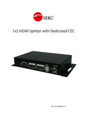 SIIG AV-GM05G3-S1 Manual