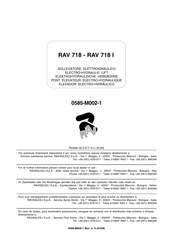 Ravaglioli RAV 718 I Manual