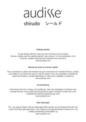 audisse Shirudo Getting Started