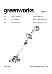 GreenWorks STG302 Operator's Manual