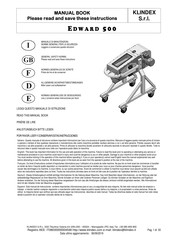 KLINDEX EDWARD 500 Manual Book