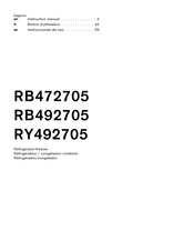 Gaggenau RB472705 Instruction Manual