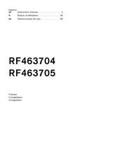 Gaggenau RF463704 Instruction Manual