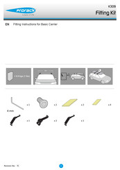 Prorack K309 Fitting Instructions Manual