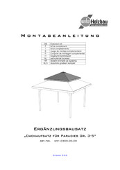 Weka Holzbau 651.0300.00.00 Manual