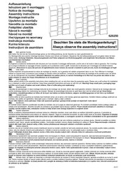 Wilhelm Schildmeyer Danu 629250 Assembly Instructions Manual