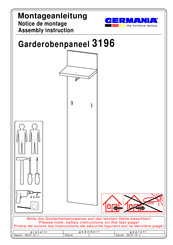 Germania 3196 Assembly Instruction Manual