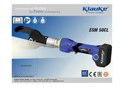 Textron Klauke ESM 50CL Manual