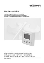 Nordmann Engineering NRP Installation And Operating Instructions Manual