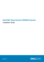 Dell EMC Data Domain DD9800 Installation Manual