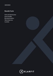 Klarfit Roomik Cycle Manual