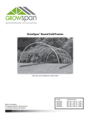 GrowSpan 103103 Manual