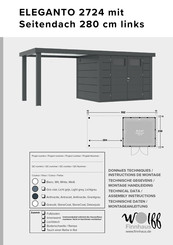 finnhaus ELEGANTO 2724 Technical Data/Assembly Instructions