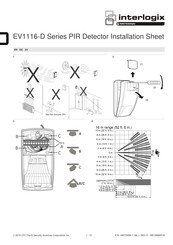 Interlogix EV1116-D Series Installation Sheet