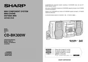 Sharp CP-BK300 Operation Manual