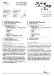 Lenz 10133 Quick Manual