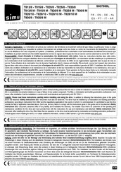 Simu T813/8 Translation Of The Original Manual