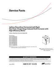 Ingersoll-Rand A801X060BM3SAA Service Facts