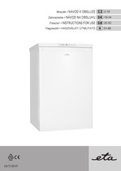 Eta 236990000 Instructions For Use Manual