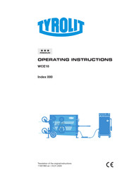 TYROLIT Hydrostress WCE18 Operating Instructions Manual