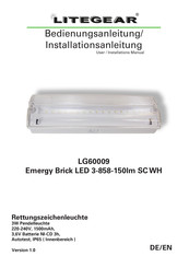 LiteGear LG60009 Installation Manual
