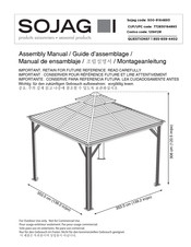 Sojag 500-9164893 Assembly Manual