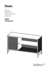Habitat Owen 820817 Manual