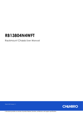 Chenbro RB13804N4WFT User Manual